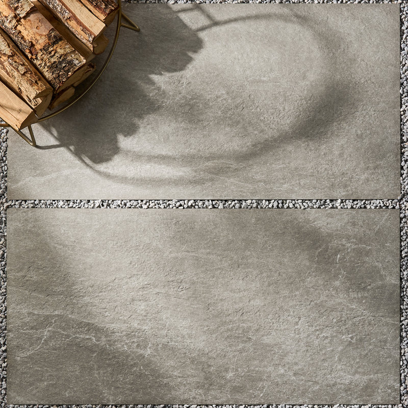 ZenTech 24x48 Matte Porcelain 2CM Outdoor Paver, Greige Beige
