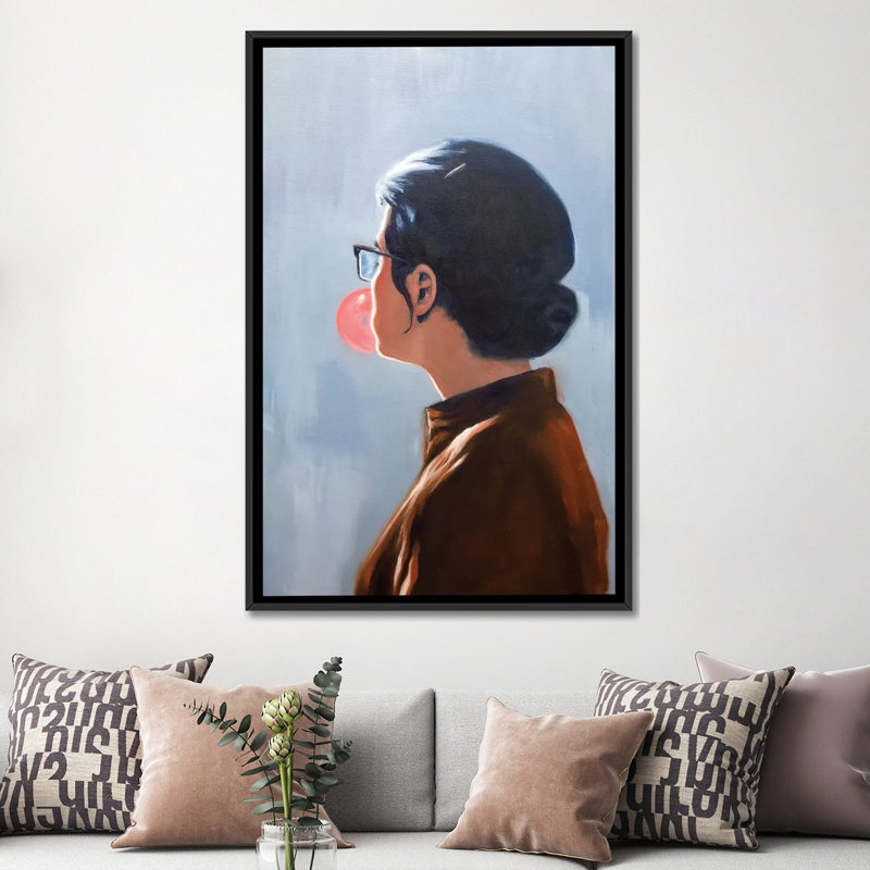 « dois-je rester ou dois-je aller ? » par alexander grahovsky, reproduction d’impression sur toile tendue, Pas de tapis