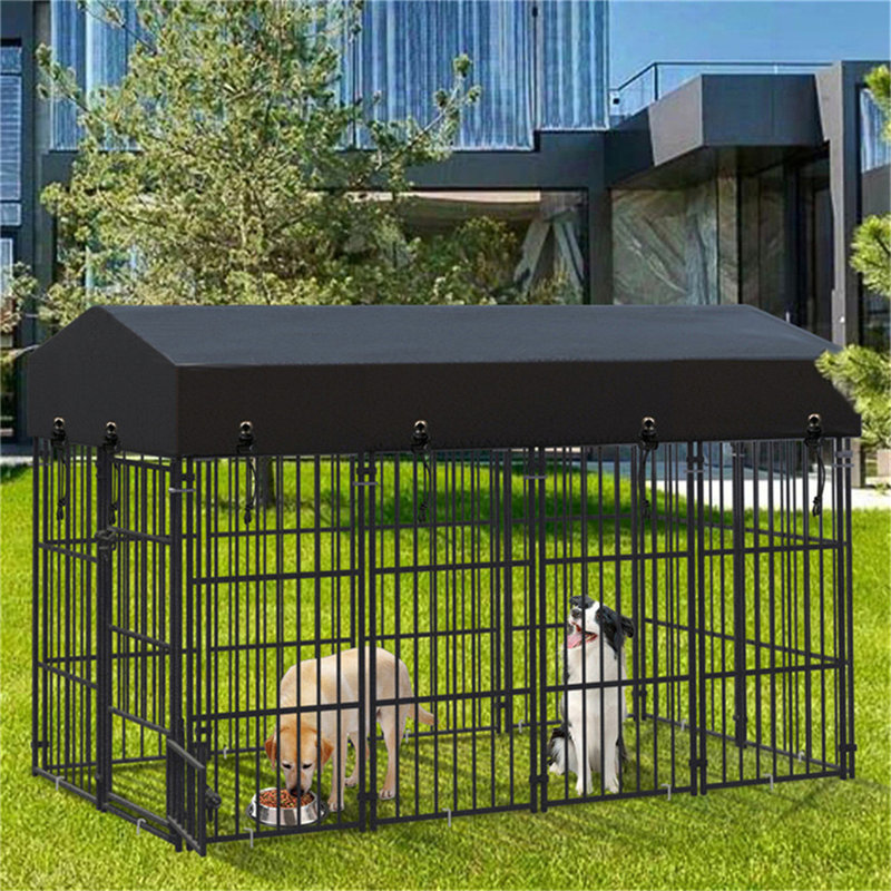 Rayne Pet Pen with Door, 165cm H x 120cm W x 249cm D