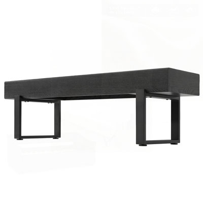 Versatile Wooden Bench For Bedroom, Kitchen, And Entryway, Combining Rustic Charm With Modern Functionality.