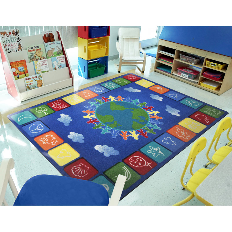Tapis Kid's Essentials One World par Joy, Rectangle 7 pi 8 po x 10 pi 9 po