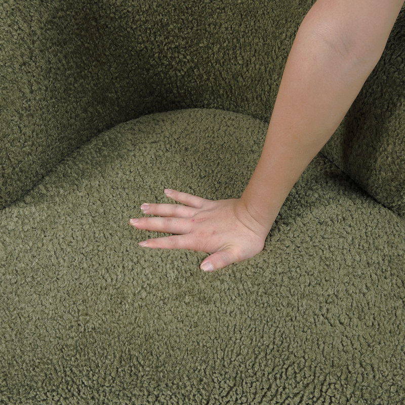 Coussin d'assise en mousse à haute densité Luxury, Vert