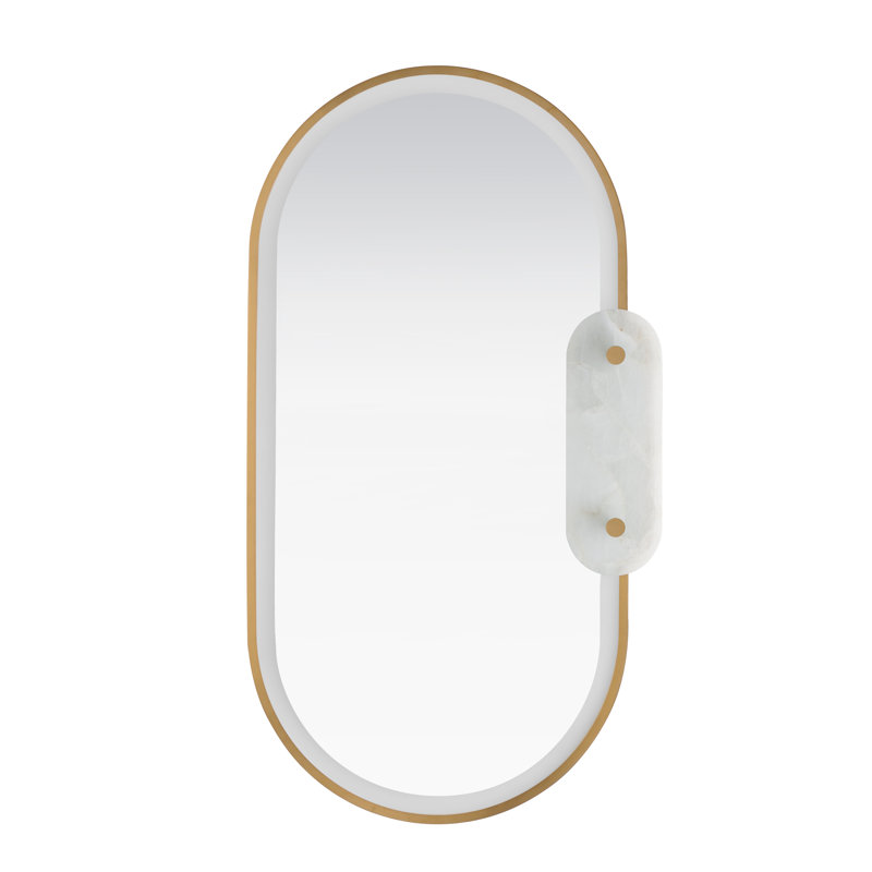 Stonewall Oval Lighted Mirror