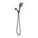 MultiFunctional 6-Spray Rectangular Shower Head with Filter and Hose