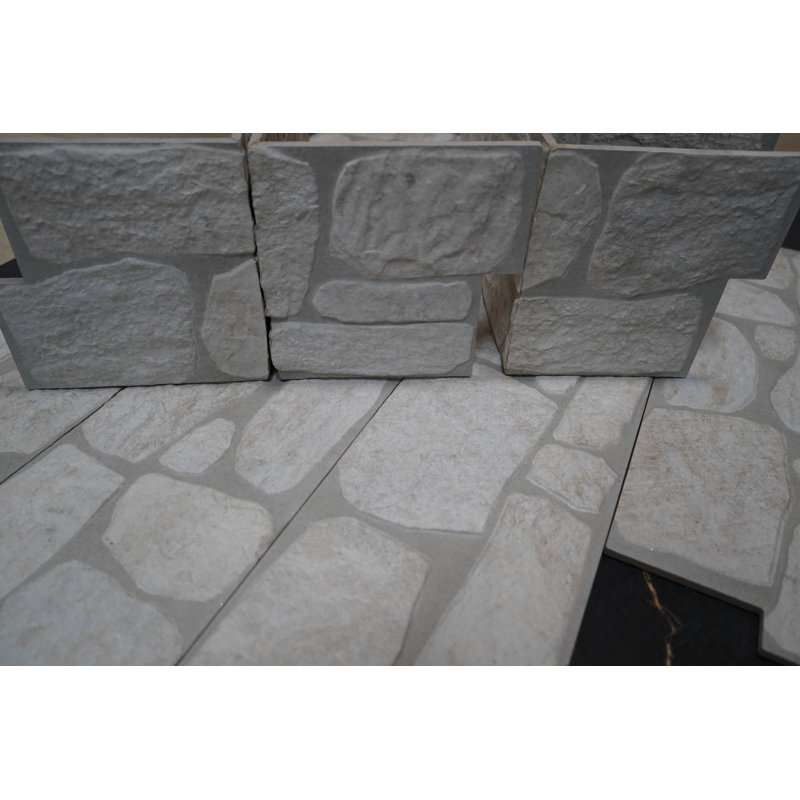 Carreau de pierre en porcelaine 8 po x 24 po