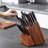 VEVOR 25 Slot Acacia Knife Block