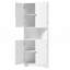 Armoire de rangement de coin haute pour salle de bain