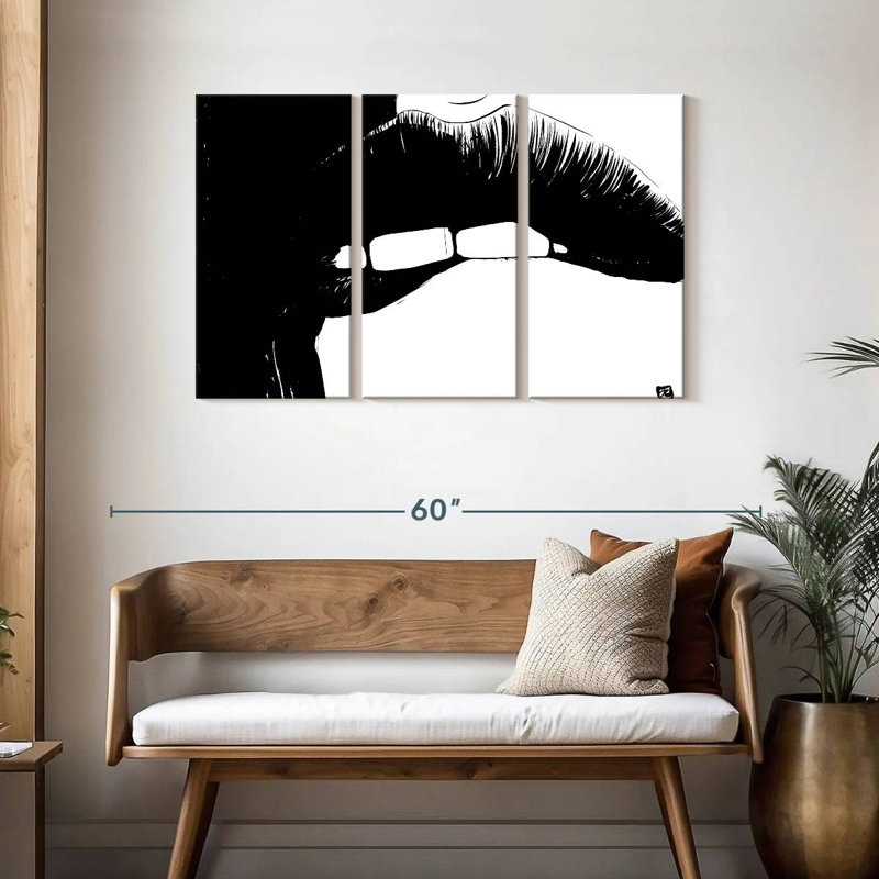 Bite, 28" H x 45" W