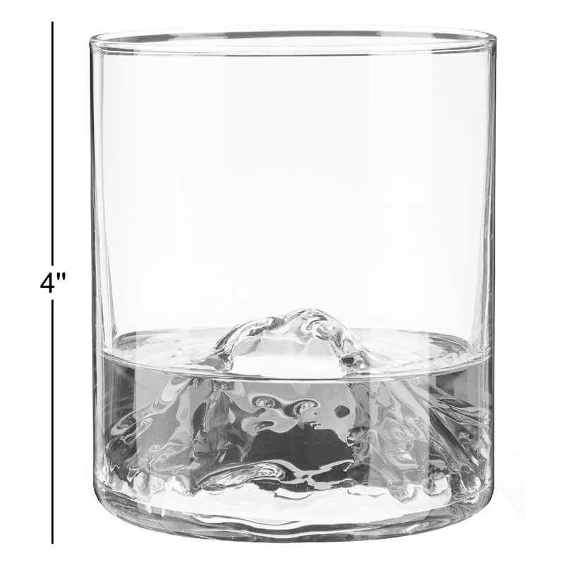 Mountain Crystal Tumblers Set of 2