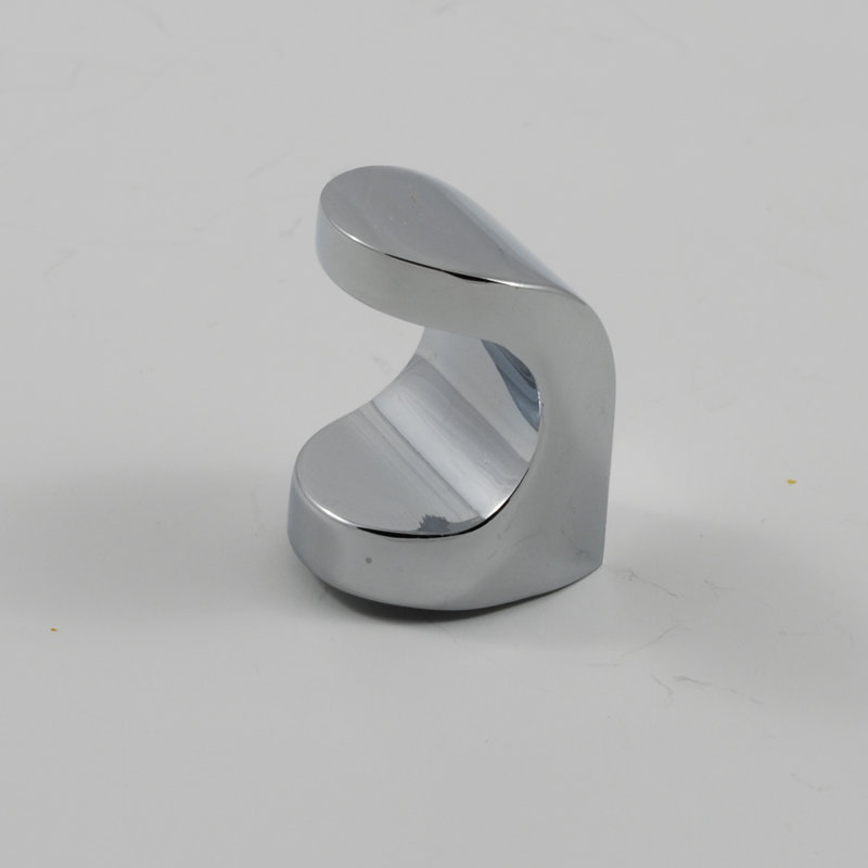 Poignée fantaisie de 1 po de longueur, Chrome poli
