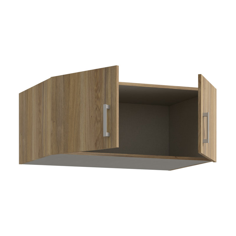 Extention for Wardrobe with 2 Doors, Engineered Wood,  88.9cm W x 38.1cm H x 54.2cm D, Mauvella oak