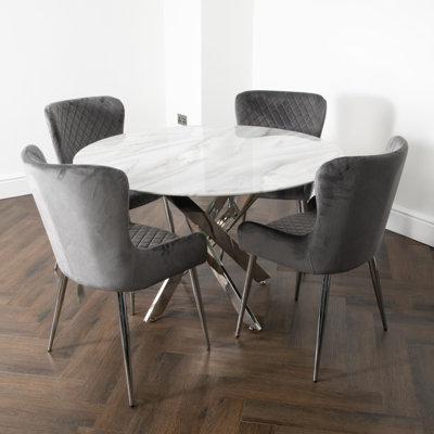 Streetman Glass Dining Set