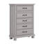 Ensemble de chambre à coucher 5 pièces avec deux tables de chevet, commode, commode et très grand lit-2007354257-2007354259