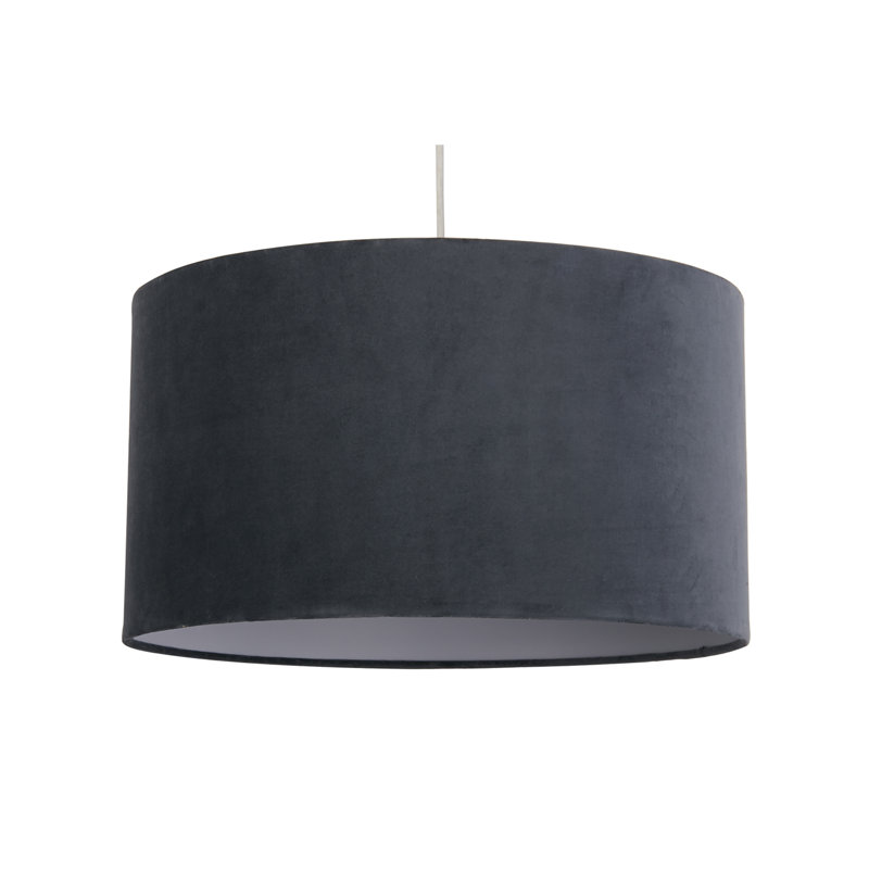 Velvet Traditional, Grey, 28 cm H x 50 cm W x 50cm D
