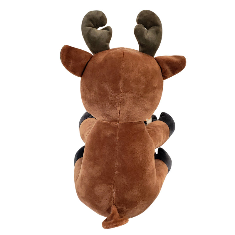 Rollee Pollee Moose Parade Silk Touch Throw Blanket with Plush Hugger