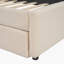 Lit plateforme tapissier avec lit gigogne Teddy-63546200