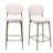 Upholstered Velvet Barstools(Set of 2)-1553455349