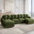 Chenille verte