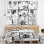 Abstract Polyester Tapestry-28505587