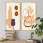 Primitive Abstract Retro Shapes IV - ensemble de 2 impressions-939335151-939335155