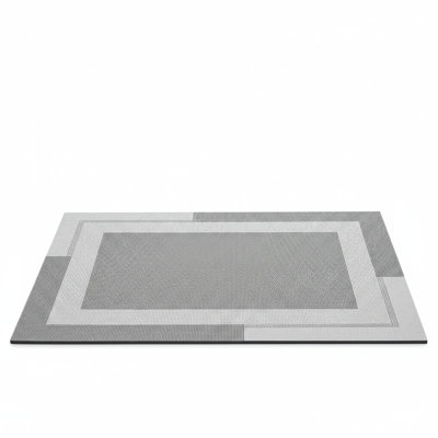 Non Slip Thin Bath Mat with Rubber Backing, Quick Dry Absorbent Washable Bathroom Rug 16"x24"