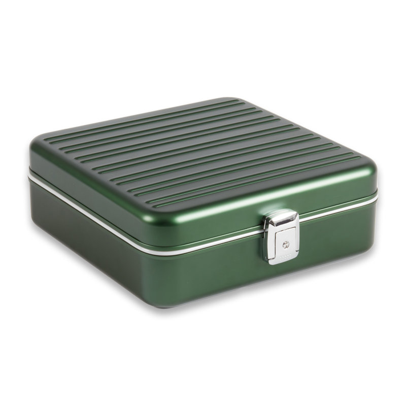Aluminium neuf boîtier de montre en argent, Vert