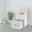 Petit meuble-lavabo avec miroir et 3 tiroirs-1628771358