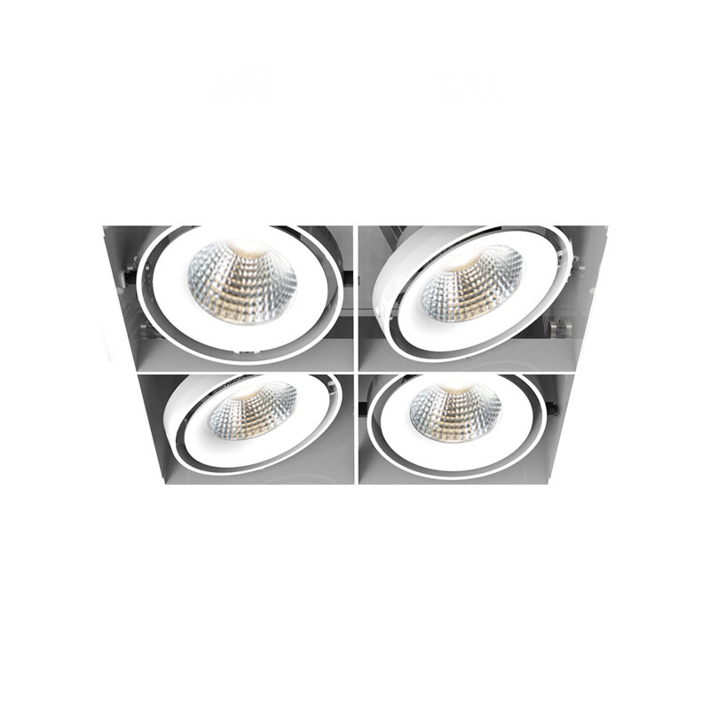 Remodel Recessed Lighting Housing, White