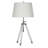 Rampling 1 Light Clear Tripod Table Lamp With A Shade
