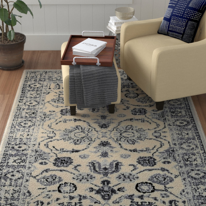 Sartain Oriental Shag Area Rug, Rectangle 120 x 170cm