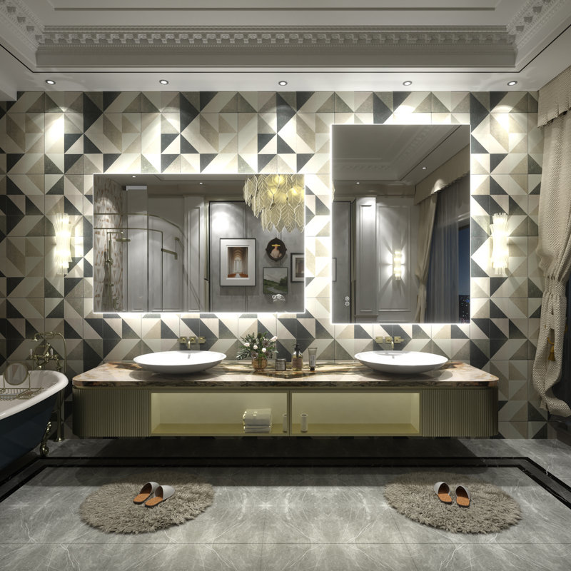 Miroir de salle de bain , 48 po x 32 po