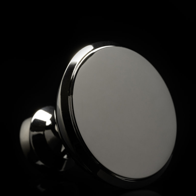 Edgewood Round Knob, Polished Nickel