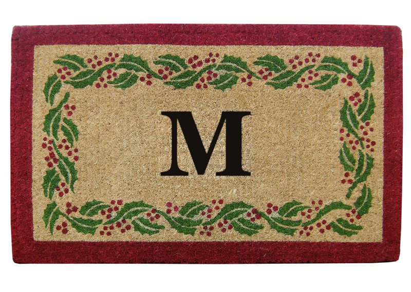 Non-Slip Christmas Outdoor Doormat, Yes