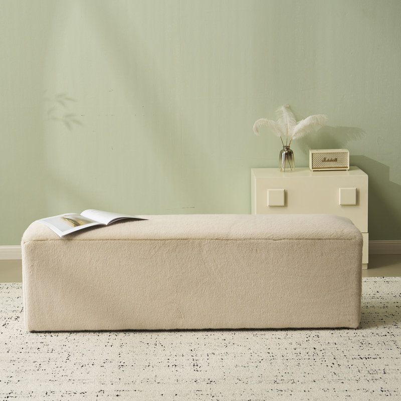 Banc rembourré moderne pour un usage domestique
