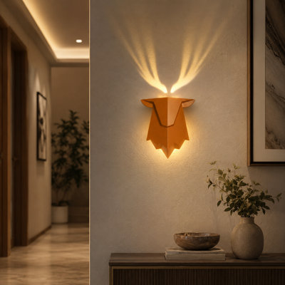 Deer Night Light with Remote Control, Rechargeable Antler Lamp, Dimmable Deer Wall Light