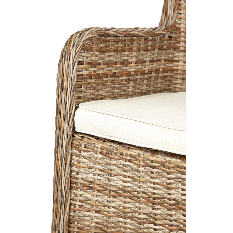 Gruffudd Wicker Outdoor Lounge Chair