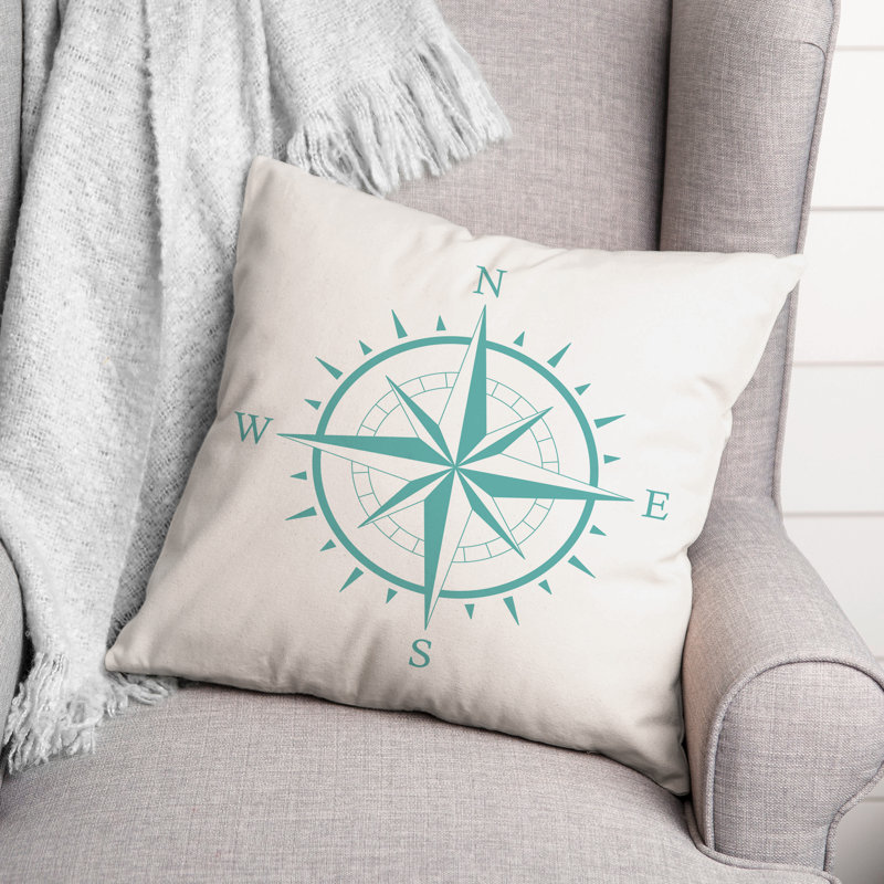 Throw Pillow, Teal