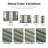 Pinch Pleated 100% Blackout Curtains Linen Blend Drapes with 20 Hooks Curtains for Living Room and Bedroom （Set of 2）-1043094984-1043094985