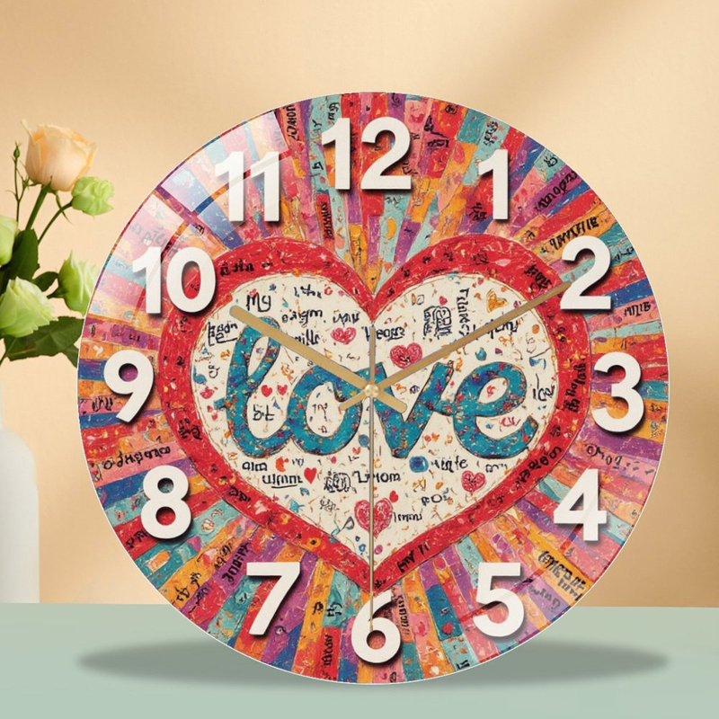 Horloge murale 12 po