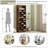 Stylish Design 30 Shoe Cubby Console