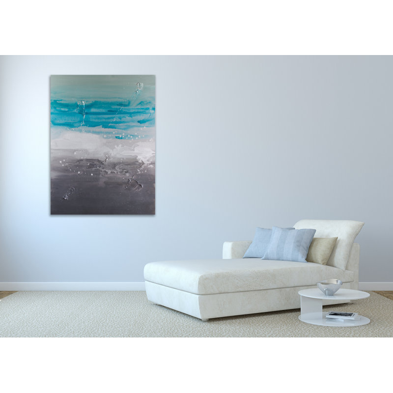 San Clemente Pier by Kent Youngstrom - Wrapped Canvas Painting, 41cm H x 30cm W x 4cm D