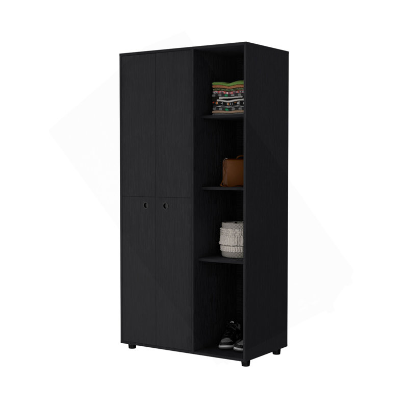 Armoire 1 tiroir Wenge, Wengé