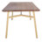 Condor Acacia Rectangular Solid Wood Top Dining Table