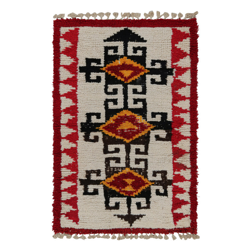 One-of-a-Kind 3'9" X 5'10" Hand Knotted Area Rug