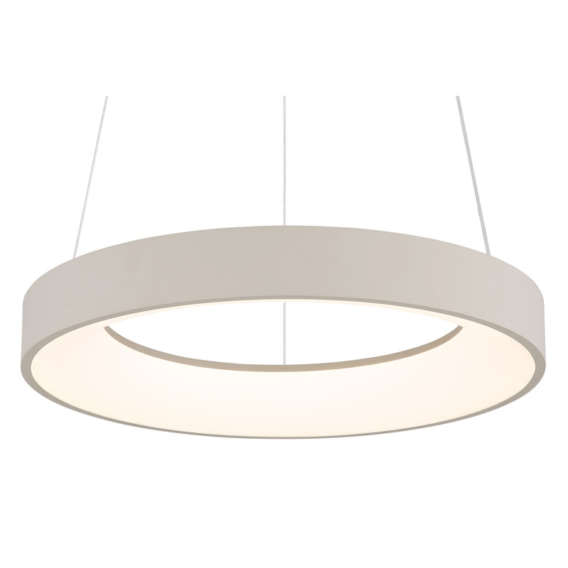 1 - Light Natural LED Geometric Pendant