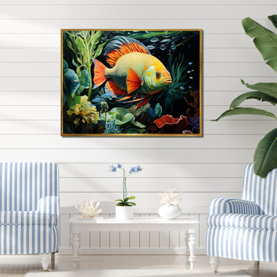Fishs Underwater Wonderland - Fish Animal Wall Art