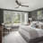 52" Modern Farmhouse Dimmable Ceiling Fan with LED Lights and Remote Control-1938761171