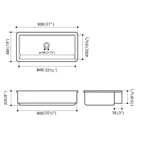 Dimensions du produit