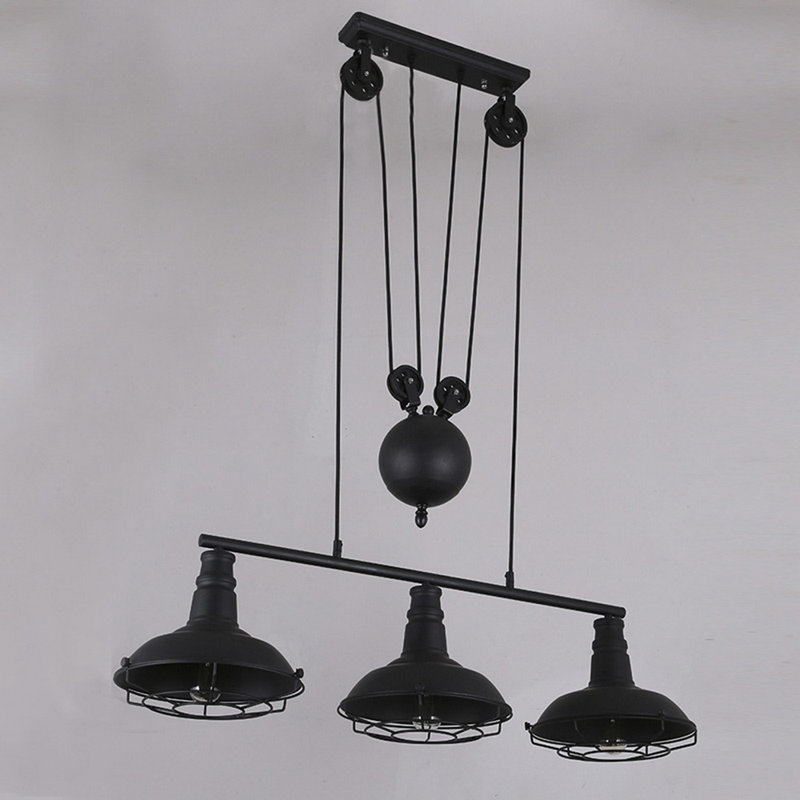Hollman 3 - Light Kitchen Island Pendant