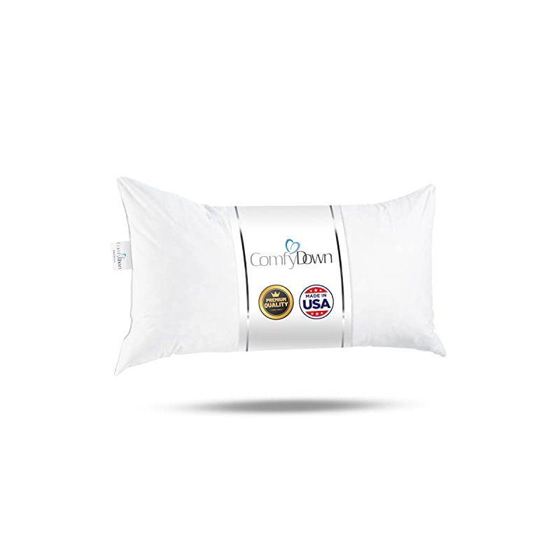 Cotton Lumbar Pillow, 13" x 50"